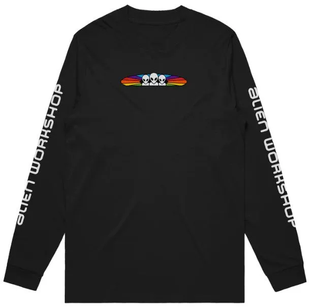 Alien Workshop Spectrum L/S Tee / Black