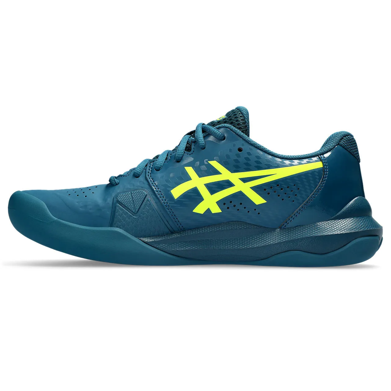 Asics Tennisschoen Gel Challenger 14 Indoor Heren Blauw Geel