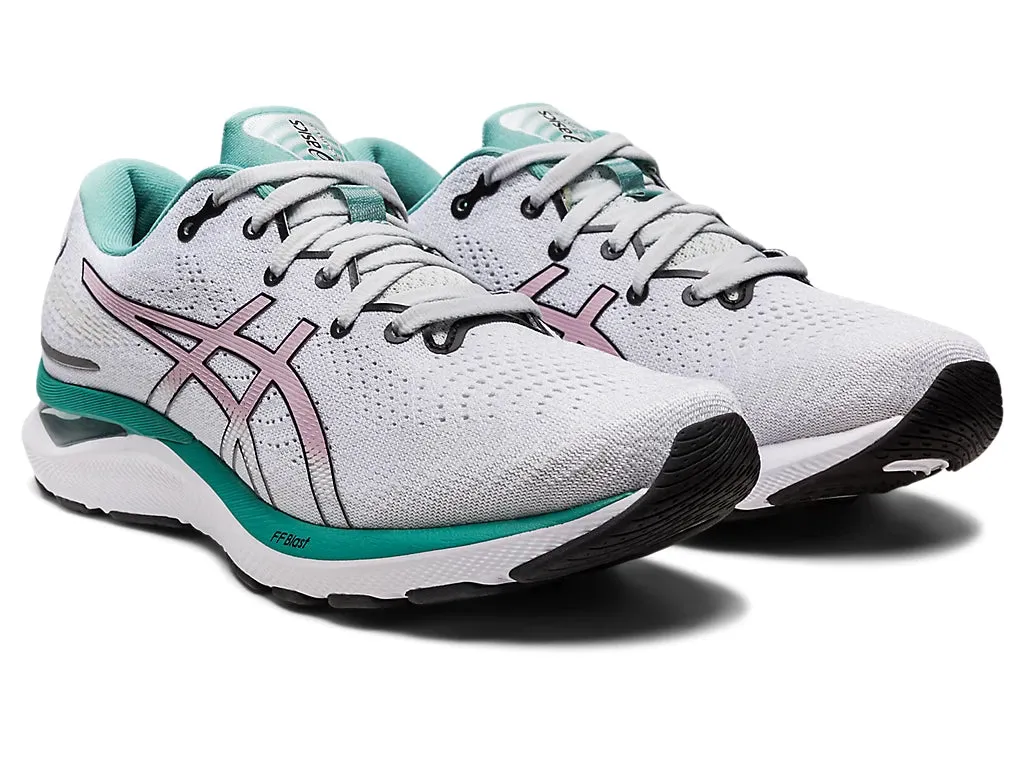 ASICS Women's GEL-CUMULUS 24 (Polar Shade/Barely Rose)