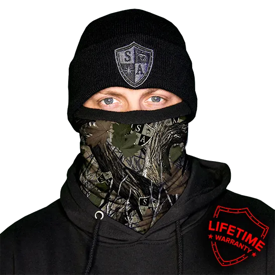 Fleece Face Shields® | SA Dregs Forest Camo