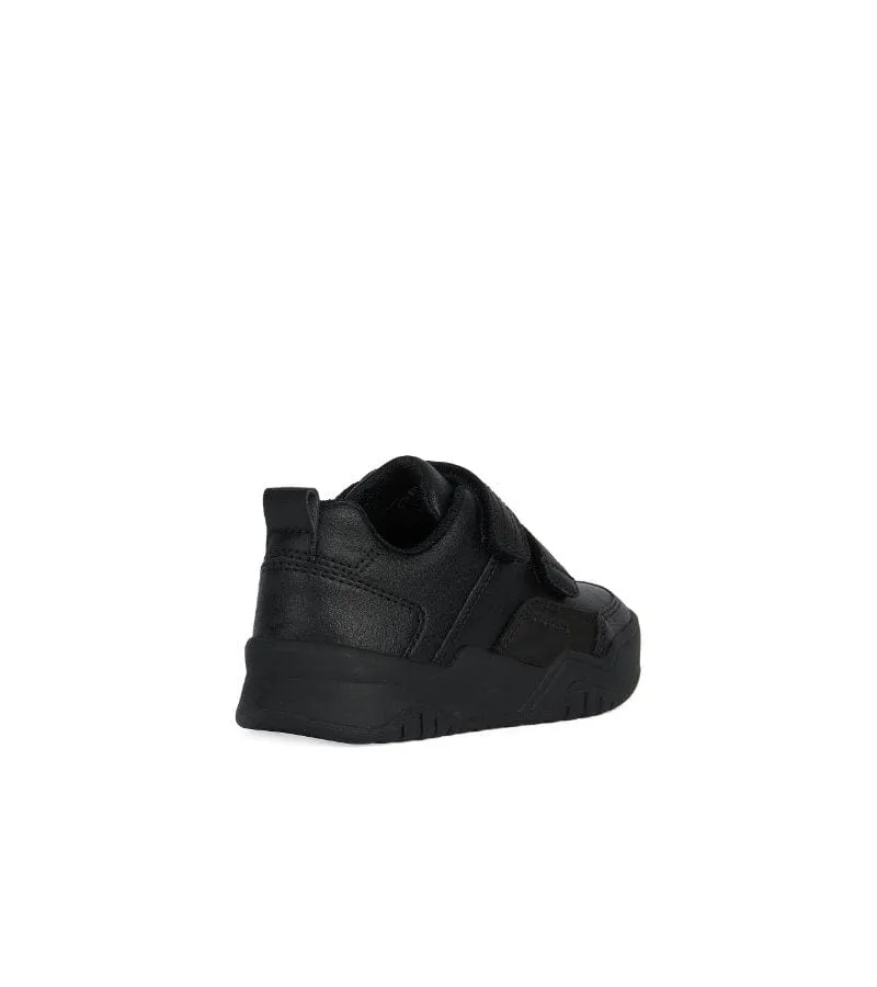 Geox Junior Boys Black School Shoe J947RC