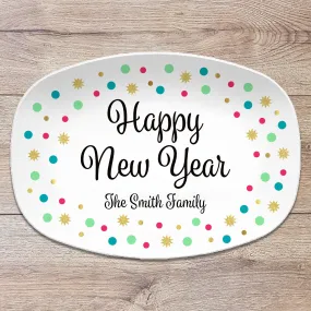 Happy New Year Personalized Platter