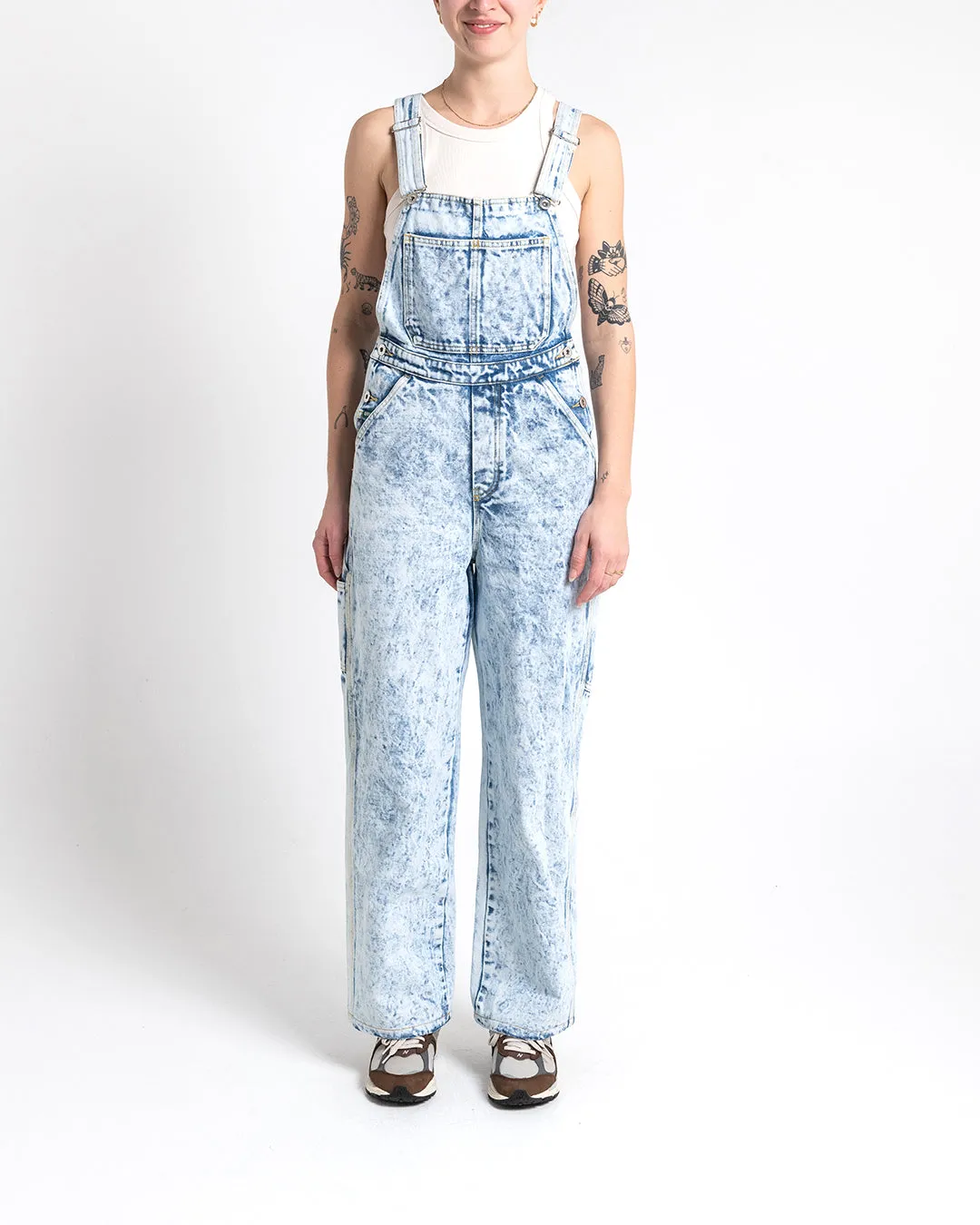 Jewlie Coverall - Indigo Acid Stonewash