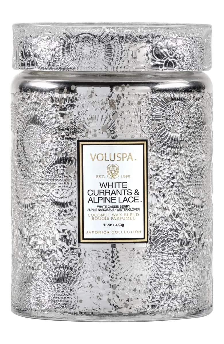 Large Glass Jar Candle