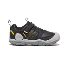 Little Kids' Knotch Peak Sneaker  |  Black/KEEN Yellow