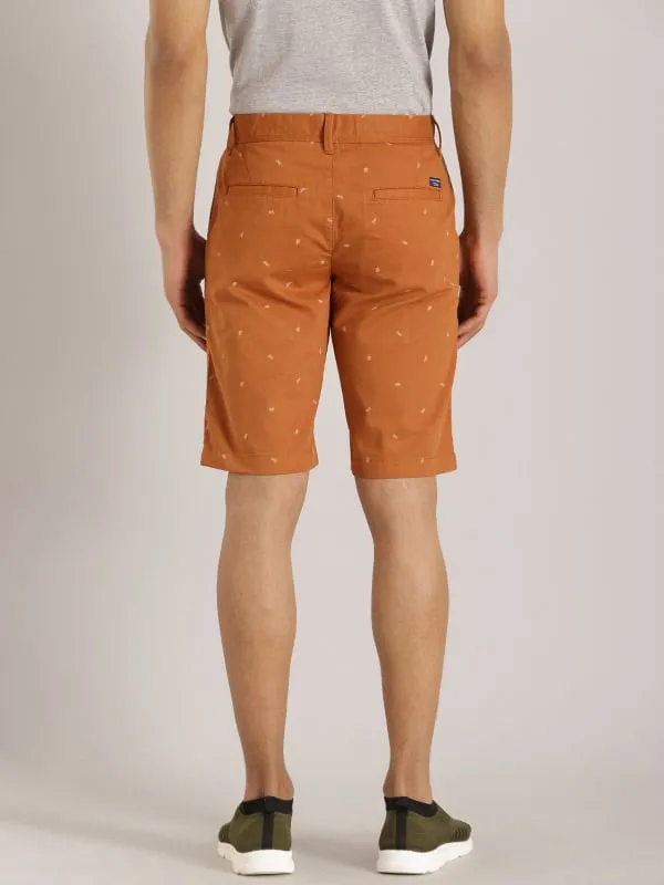 Men Printed Cotton Shorts