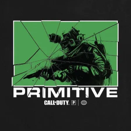 PRIMITIVE X CALL OF DUTY Alpha Graphic T-Shirt - Black