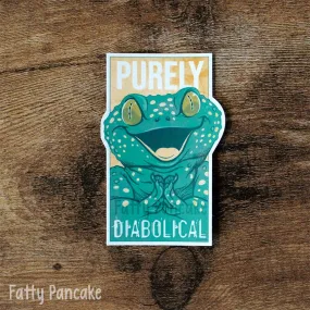 Wholesale - Purely Diabolical Tokay Gecko Sticker