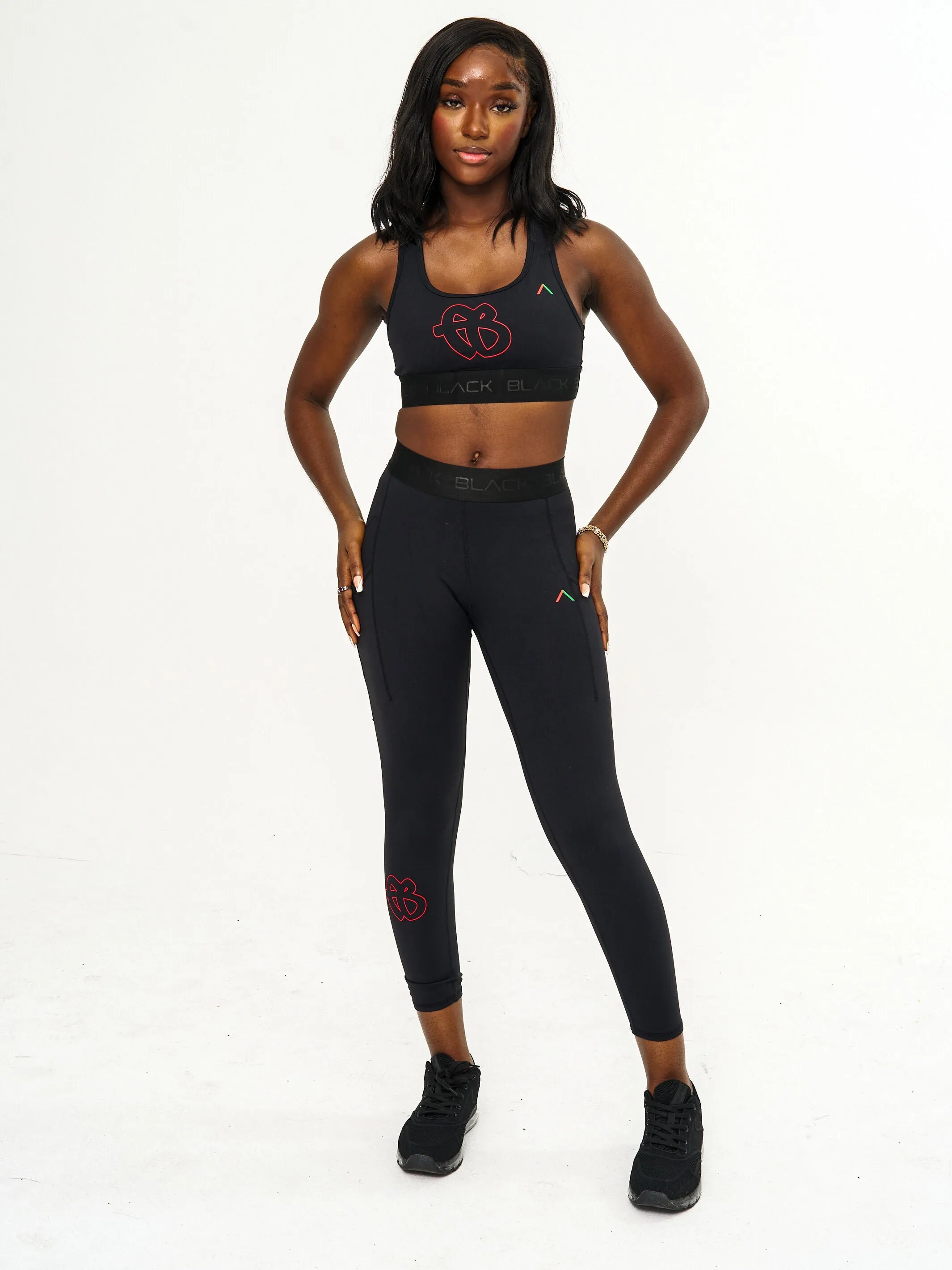 Women's FUBU x Actively Black Performance Tights