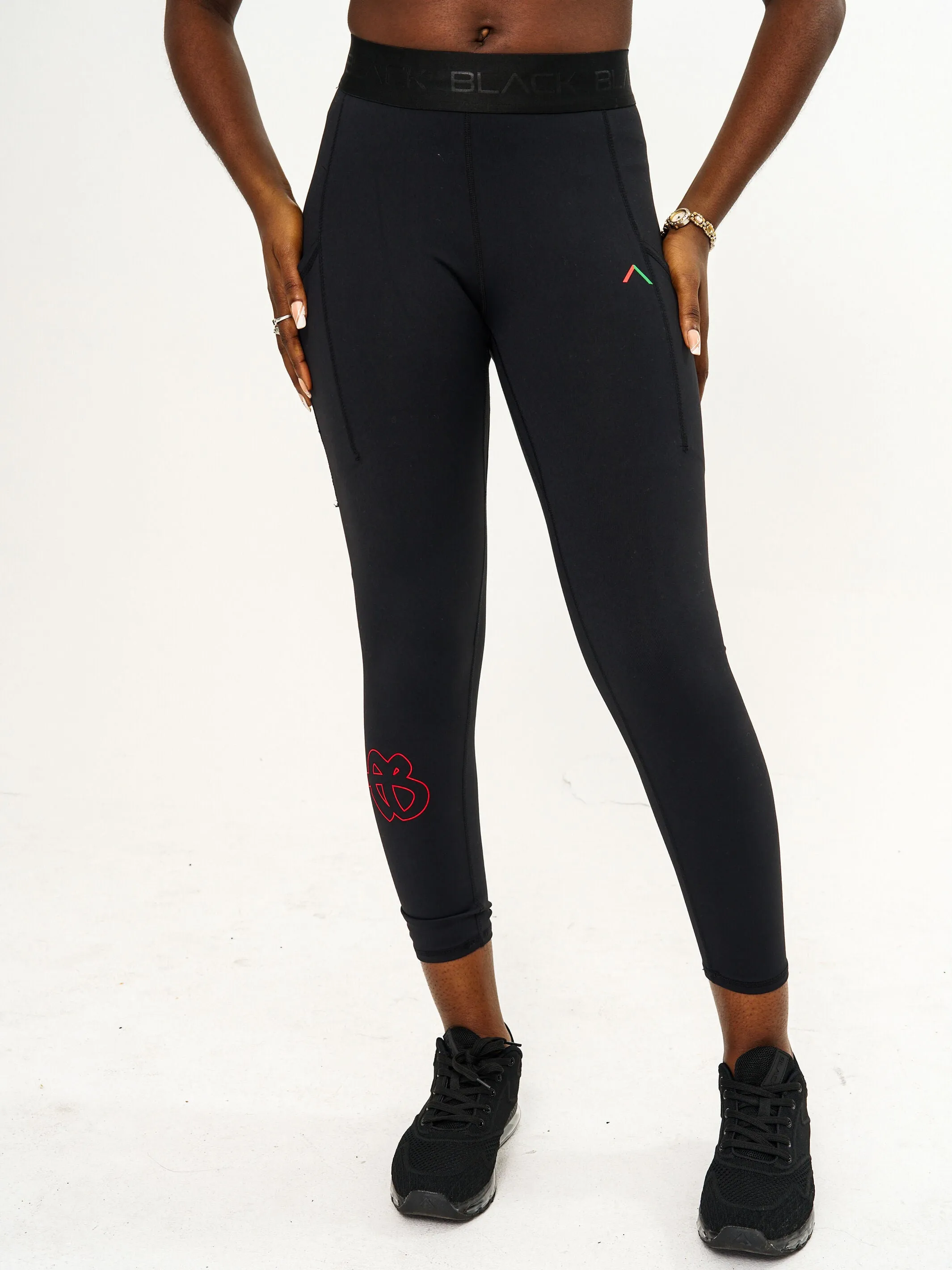 Women's FUBU x Actively Black Performance Tights