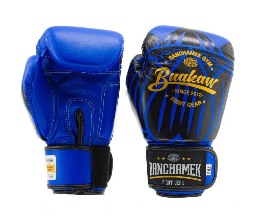 泰拳拳套 Thai Boxing Gloves : Buakaw BGL-UL1 Blue